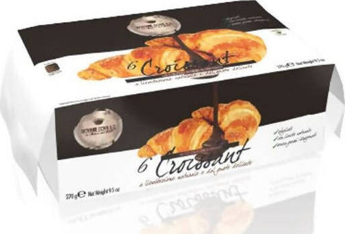 2 Confezione 6 Croissant crema cacao monoporzione 45 gr Giovanni Cova & C confezione da 6 pz snack Non solo caffè online - Albano Laziale, Commerciovirtuoso.it