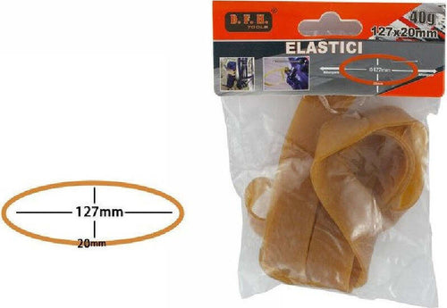 2 Confezioni Da 40g Elastici Elastico Molle Gomma Fettucce Misura 127x2mm 53694a Casa, arredamento e bricolage > Prodotti per Ufficio Trade Shop italia - Napoli, Commerciovirtuoso.it