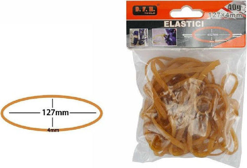 2 Confezioni Da 40g Elastici Elastico Molle Gomma Fettucce Misura 127x4mm 53692a Casa, arredamento e bricolage > Prodotti per Ufficio Trade Shop italia - Napoli, Commerciovirtuoso.it