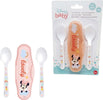 2 Cucchiai Per Bambini Prima Pappa Minnie Mouse Rosa Con Astuccio Per Bambini Prima infanzia/Allattamento e pappa/Stoviglie/Set di stoviglie Trade Shop italia - Napoli, Commerciovirtuoso.it