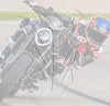 2-Esclusivi-Adesivi-3D-Protezione-Laterale-Serbatoio-Trasparente-Per-Moto