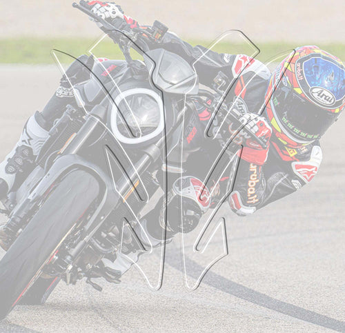 2-Esclusivi-Adesivi-3D-Protezione-Laterale-Serbatoio-Trasparente-Per-Moto