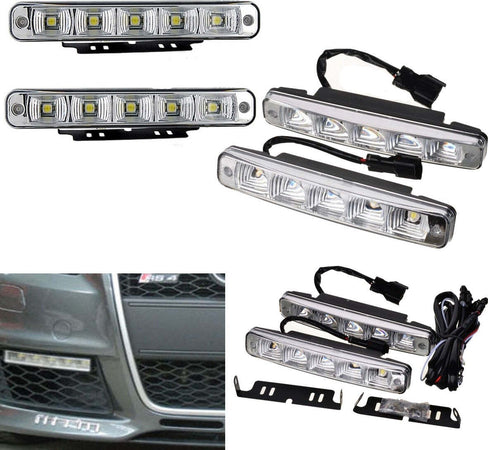 2 FARI LAMPADA SUPPLEMENTARE FENDINEBBIA DIURNE AUTO FUORISTRADA 12V 5 LED 5W Auto e Moto/Parti per auto/Luci lampadine e indicatori/Blocchi illuminazione e componenti/Blocchi luci antinebbia Trade Shop italia - Napoli, Commerciovirtuoso.it
