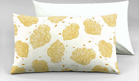 2-federe-coppia-di-federe-bifaccia-doubleface-stampa-digitale-100%-cotone-Made-in-Italy-CORALLI-TRE-PESCI-OCRA-SU-GRIGIO-/-BIANCO