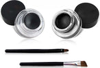 2 Gel Eyeliner Nero Black Lunga Durata 24h Waterproof Lasting Drama Applicatori Bellezza/Manicure e pedicure/Decorazioni per unghie/Smalti in gel Trade Shop italia - Napoli, Commerciovirtuoso.it