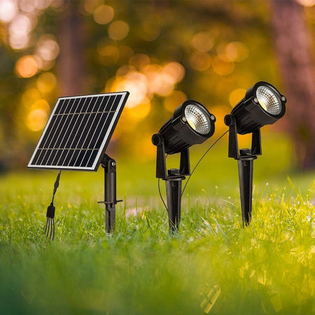 2-LAMPADE-LED-COB-DA-GIARDINO-2X1,2W-IP65-DA-INTERRAMENTO-CON-PANNELLO-SOLARE-COLORE-NERO