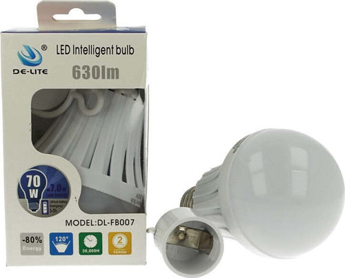2-Lampade-Led-E27-A60-Luce-Emergenza-7W-Ricaricabile-Intelligente-Anti-Blackout-Gancio-Incluso-A2Zworld
