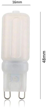 2 Lampadine Led Luce Naturale 4000k Lampadina G9 2.5 = 20 Watt X Lampadario Lume Kovalmax