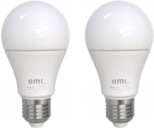 2 Lampadine UMI LED A60 E27 Bianca Calda 11W Dimmerabile