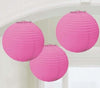 2-Lanterna-Rosa-30-Cm-Di-Carta-Da-Appendere-Decorazioni-Festa-Compleanno-Party