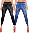 2 Leggings Modello Farfalla Jeans 1 Blu 1 Nero Taglia Unica Cod.5241 Moda/Donna/Abbigliamento/Leggings Trade Shop italia - Napoli, Commerciovirtuoso.it
