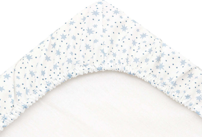 2 Lenzuolo Regolabile - Culla  Forest Azzurro Casa e cucina/Tessili per la casa/Biancheria per culle e lettini/Biancheria bebè/Lenzuola da culla La Casa Del Bebè - Napoli, Commerciovirtuoso.it