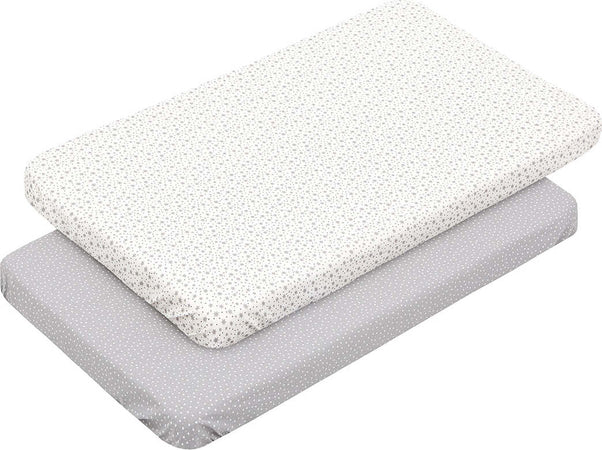 2 Lenzuolo Regolabile - Culla  Forest Grigio Casa e cucina/Tessili per la casa/Biancheria per culle e lettini/Biancheria bebè/Lenzuola da culla La Casa Del Bebè - Napoli, Commerciovirtuoso.it