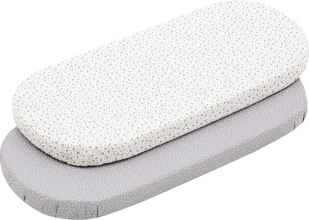 2 Lenzuolo Regolabile-Cestone 35X80X1 Cm Forest Grigio Casa e cucina/Tessili per la casa/Biancheria per culle e lettini/Biancheria bebè/Lenzuola da culla La Casa Del Bebè - Napoli, Commerciovirtuoso.it