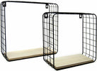 2 Mensole Da Parete Moderne Design Cubo Mensola Scaffale Legno Metallo Nero Casa, arredamento e bricolage > Arredamento > Mobili e Accessori Trade Shop italia - Napoli, Commerciovirtuoso.it