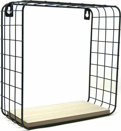 2 Mensole Da Parete Moderne Design Cubo Mensola Scaffale Legno Metallo Nero Casa, arredamento e bricolage > Arredamento > Mobili e Accessori Trade Shop italia - Napoli, Commerciovirtuoso.it