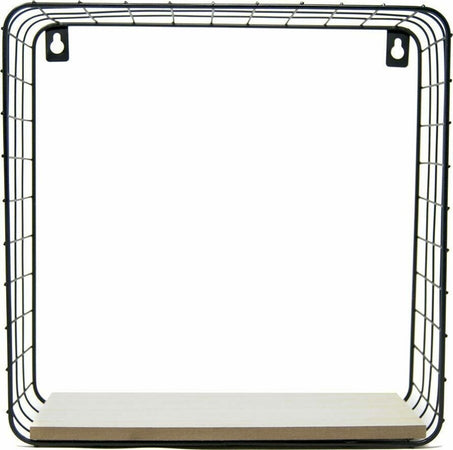 2 Mensole Da Parete Moderne Design Cubo Mensola Scaffale Legno Metallo Nero Casa, arredamento e bricolage > Arredamento > Mobili e Accessori Trade Shop italia - Napoli, Commerciovirtuoso.it