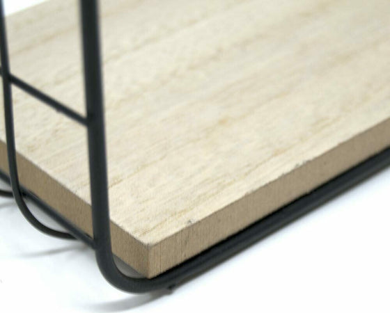 2 Mensole Da Parete Moderne Design Cubo Mensola Scaffale Legno Metallo Nero Casa, arredamento e bricolage > Arredamento > Mobili e Accessori Trade Shop italia - Napoli, Commerciovirtuoso.it