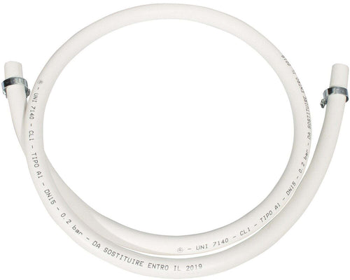 2 Metri di Tubo Metano + 2 Fascette