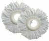 2-Mop-Ricambio-in-Microfibra-compatibile-per-Mocio-Girevole-Spin-Tastic-Kong-Mop