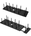 2 Organizer Divisori Separatori Per Cassetti Mobili Cucina Stoviglie Regolabili