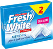 2 Pacchetti Serra Chewing Gum Fresh White (consegna gratuita ) With Green Action (astucci Di 2x 28 G) Cicche Alle Menta