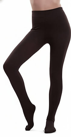 2 Paia Collant Donna In Caldo Cotone Neri Calze Da Donna Nero Calzamaglia Morbida Per Lei Vignoni