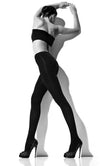 2 Paia Collant Donna In Caldo Cotone Neri Calze Da Donna Nero Calzamaglia Morbida Per Lei Vignoni