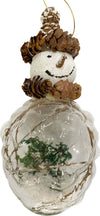2 palline per albero di natale in vetro con pupazzo di neve da h 12 cm pendaglio decorato Casa e cucina/Decorazioni per interni/Addobbi e decorazioni per ricorrenze/Decorazioni natalizie/Addobbi e decorazioni/Palle e palline MagiediNatale.it - Altamura, Commerciovirtuoso.it
