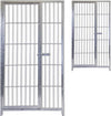 2 Pannelli di Recinzione con Porta Zincatura a Caldo da 1xh1,80 Metri Fai da te/Prodotti per la costruzione/Materiali da costruzione/Pavimenti di legno e recinzioni/Materiali/Reti di acciaio zincato Ogomondo - Martina Franca, Commerciovirtuoso.it