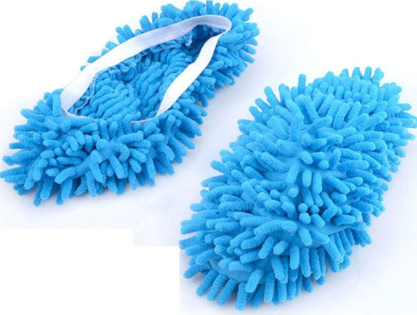2 PANTOFOLE MOP PULISCI CASA PAVIMENTO IN MICROFIBRA COPRISCARPA CATTURA POLVERE Casa e cucina/Detergenti e prodotti per la pulizia/Mop bagnato e asciutto Trade Shop italia - Napoli, Commerciovirtuoso.it