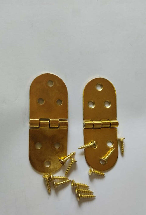 2-PEZZI---CERNIERE-A-BISCOTTO-IN-FERRO-OTTONATO-80x30MM---CON-VITI