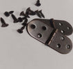 2-PEZZI---CERNIERE-A-BISCOTTO-SENZA-FERMO---IN-FERRO-BRONZATO-CON-VITI-80X30MM-**