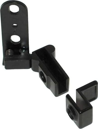 2-PEZZI---CERNIERE-A-MANIGLIA-PER-PORTE-DI-VETRO---APERTIURA-170°---COLORE-NERO