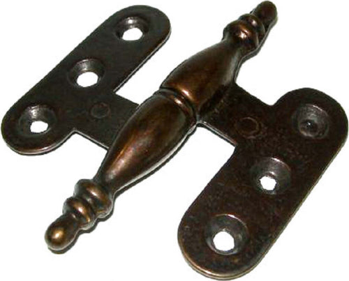 2-PEZZI---CERNIERE-BAROCCO-STONDATE-60x55MM---COLORE-ARTE-POVERA---DESTRA-E-SINISTRA