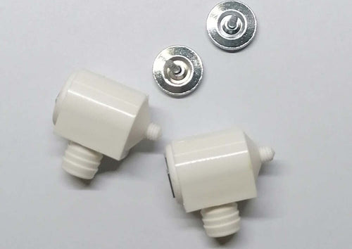 2-PEZZI---CHIUSURE-MAGNETICHE-REGOLABILI-A-SPINA---COLORE-BIANCHE***