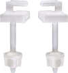 2-PEZZI---COPPIA-DI-CERNIERE-DI-FISSAGGIO-PER-SEDILE-WC-CON-SUPPORTO---COLORE-TRASPARENTE
