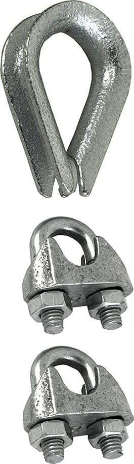 2-PEZZI---MORSETTI-A-GRILLO-PER-FUNE-METALLICA-ZINCATI-6MM