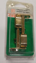 2-PEZZI---REGGITUBO-CENTRALE-ALLUNGABILE-A-LEGA-LEGGERA-DORATA---PER-ASTE-OVALI-30x15MM---LUNGHEZZA-65-80MM***