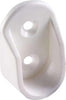2-PEZZI---SOPPORTI-REGGITUBI-OVALI-IN-PLASTICA-30x15MM---COLORE-BIANCO
