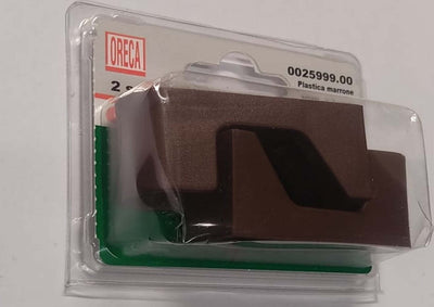 2-PEZZI---SUPPORTI-22x65MM-PER-ASTE-ARMADIO-IN-PLASTICA-PER-ASTE-OVALI-30x15MM---APPLICABILE-ANCHE-A-SOFFITTO-ARMADIO---COLORE-MARRONE