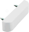 2-PEZZI---SUPPORTO-FERMA-ANTINE-40MM---IN-PLASTICA-BIANCA---COMPLETI-DI-CHIODI