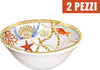 2 Pezzi Centro Tavola Ciotola Conchiglie Coralli Stile Marino Svuota Tasche Casa e cucina/Stoviglie/Piatti ciotole e vassoi/Ciotole/Insalatiere Trade Shop italia - Napoli, Commerciovirtuoso.it