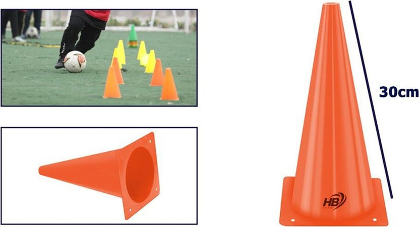2 Pezzi Coni Ostacoli Arancioni 30cm Per Allenamento Velocit? Agilit? Scatto Sport e tempo libero/Sport/Calcio/Attrezzatura da allenamento/Ostacoli Trade Shop italia - Napoli, Commerciovirtuoso.it