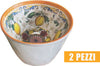 2 Pezzi Insalatiera Piccola Ciotola Carretto Siciliano Centro Tavola Decorazione Casa e cucina/Stoviglie/Piatti ciotole e vassoi/Ciotole/Insalatiere Trade Shop italia - Napoli, Commerciovirtuoso.it
