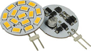 2-Pezzi-Lampadine-LED-G4-Bispina-DC-AC-12V-24V-3,5W-Bianco-Neutro-4500K-Con-15-SMD-5630-10V-30V-Ledlux