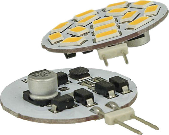 2-Pezzi-Lampadine-LED-G4-Bispina-DC-AC-12V-24V-3,5W-Bianco-Neutro-4500K-Con-15-SMD-5630-10V-30V-Ledlux