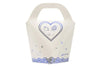 2 Pezzi Matrimonio Harmony Profumatore ancora blue Porcellana
