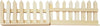 2 Pezzi Staccionata Recinzione in Legno 16.5x8(h) Cm Decoupage Decorazione Casa Giardino e giardinaggio/Decorazioni per il giardino/Recinzioni decorative Trade Shop italia - Napoli, Commerciovirtuoso.it