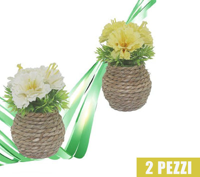 2 Pezzi Vaso In Corda Piantina Artificiale Pianta Idea Regalo Bomboniera 10 Cm Giochi e giocattoli/Sport e giochi all'aperto/Giochi aquatici e piscine per bambini/Canotti e gonfiabili galleggianti Trade Shop italia - Napoli, Commerciovirtuoso.it
